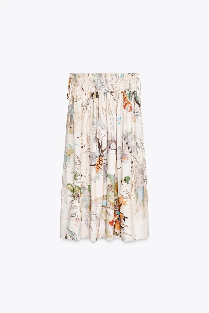 JUPE MIDI IMPRIMÉE ZW COLLECTION