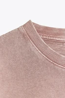 WASHED HEAVY COTTON T-SHIRT