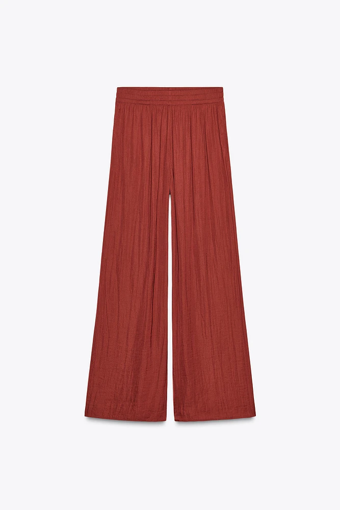 FLOWY WIDE LEG PANTS