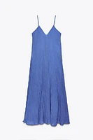 LINEN BLEND DRESS ZW COLLECTION