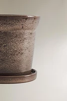 POT GRÈS SOUCOUPE JARDIN