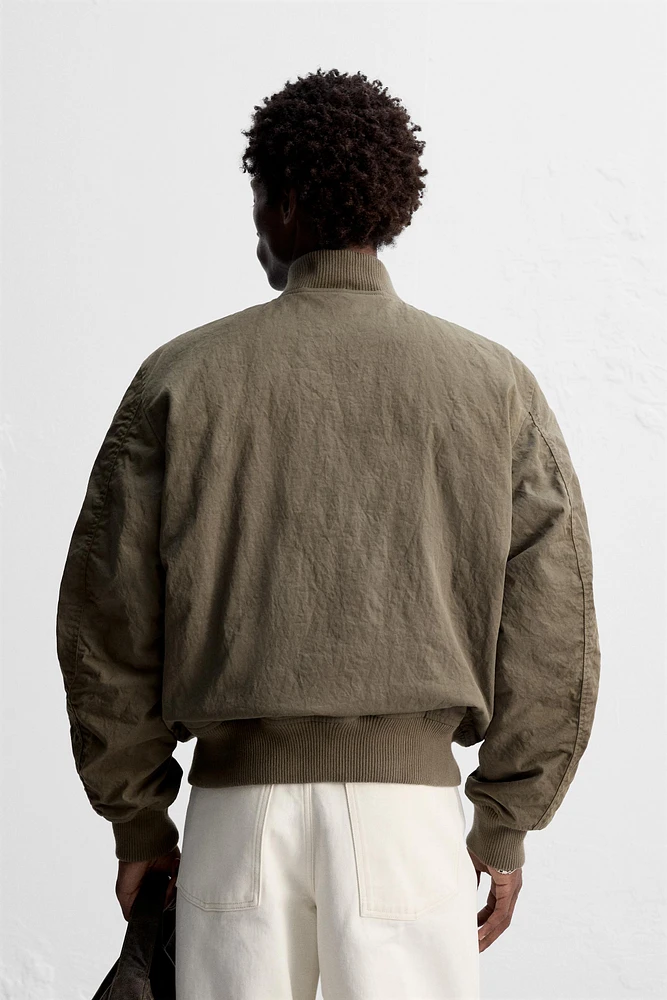 BLOUSON BOMBER MATELASSÉ