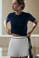 PLEATED SKORT