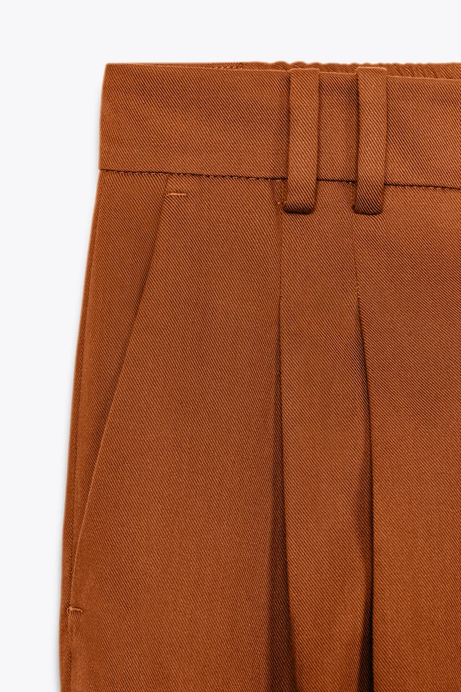 PLEATED PANTS ZW COLLECTION