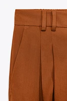 PLEATED PANTS ZW COLLECTION