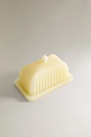 DECORATIVE BUTTER DISH CANDLE
