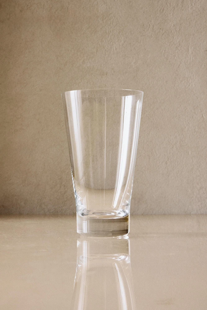 VERRE À SODA CRISTALLIN BASE ÉPAISSE
