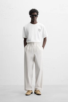 T-SHIRT BRODERIE EN MATIÈRES VARIÉES