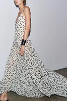 POLKA DOT MAXI DRESS