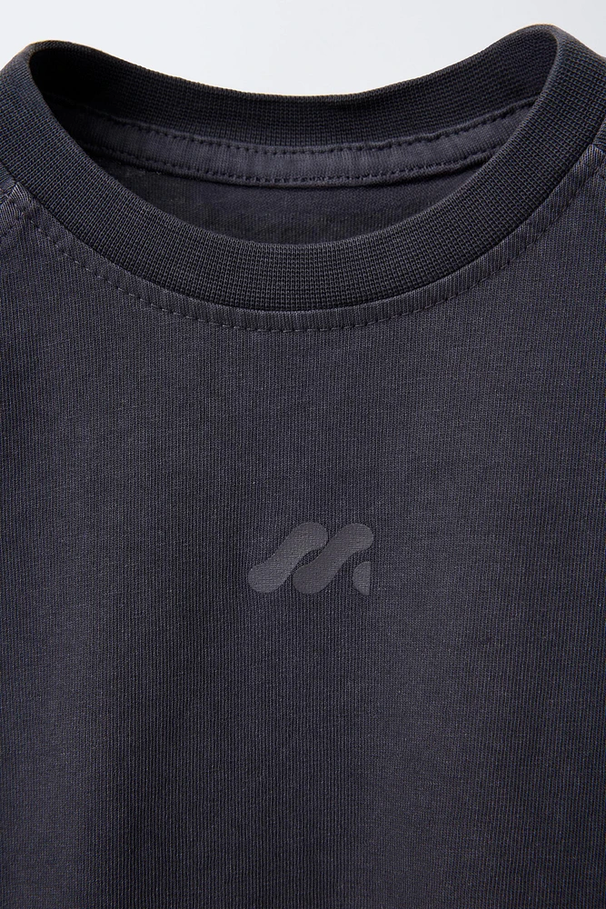 GARMENT DYE LOGO T-SHIRT