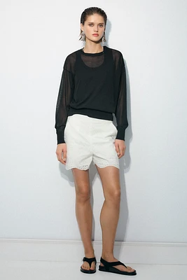 EXTRA-FINE KNIT TOP