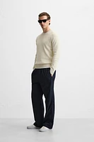 BASIC PURL KNIT SWEATER