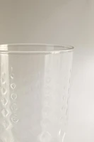 VERRE MOTIF RELIEF