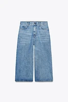 SHORT JORTS EN DENIM ZW COLLECTION TAILLE HAUTE