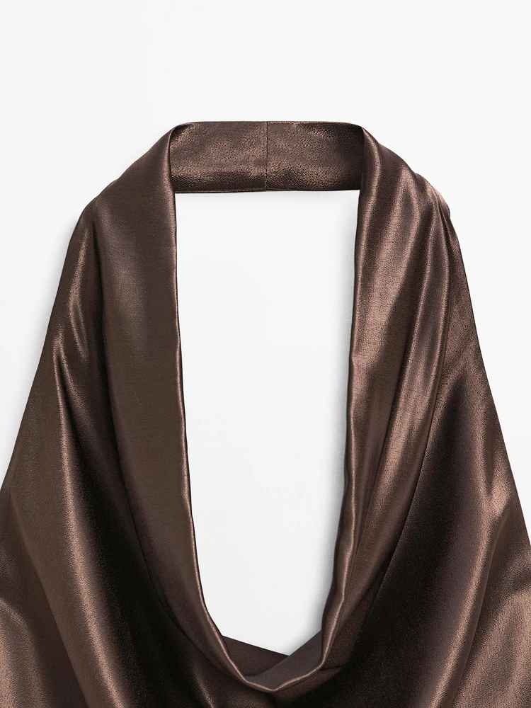 Flowing draped dress - Studio
