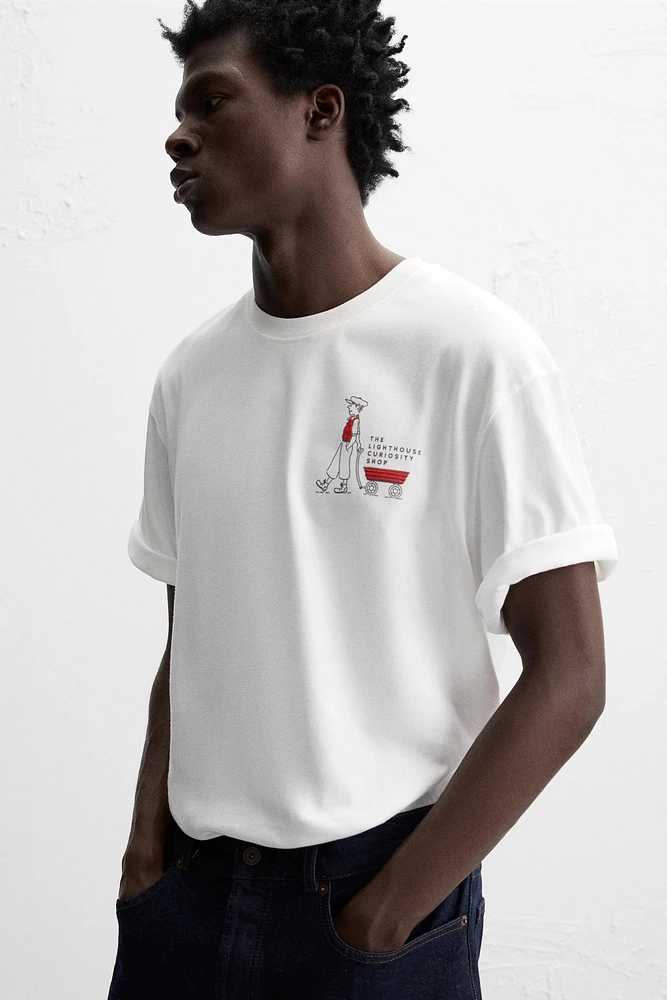 T-SHIRT IMPRIMÉ BIMATIÈRE