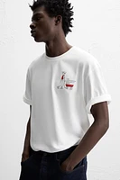 T-SHIRT IMPRIMÉ BIMATIÈRE