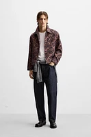 FLORAL JACQUARD JACKET