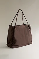 TECHNICAL FABRIC TOTE BAG