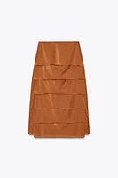JUPE MIDI VOLANTS ZW COLLECTION