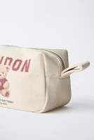 TEDDY BEAR TOILETRY BAG