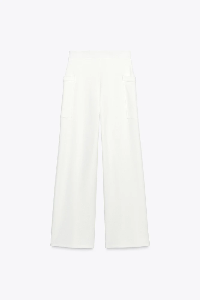 PANTALON LARGE POCHES