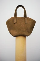 SUEDE MINI SHOPPER