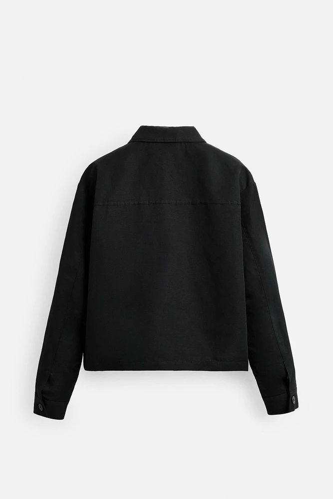 SURCHEMISE COTON - LIN