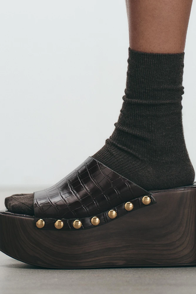 CHAUSSETTES CÔTELÉES