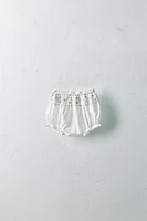 1 MONTH - 3 YEARS/ EMBROIDERED FLORAL SHIRT AND BLOOMERS SET LIMITED EDITION