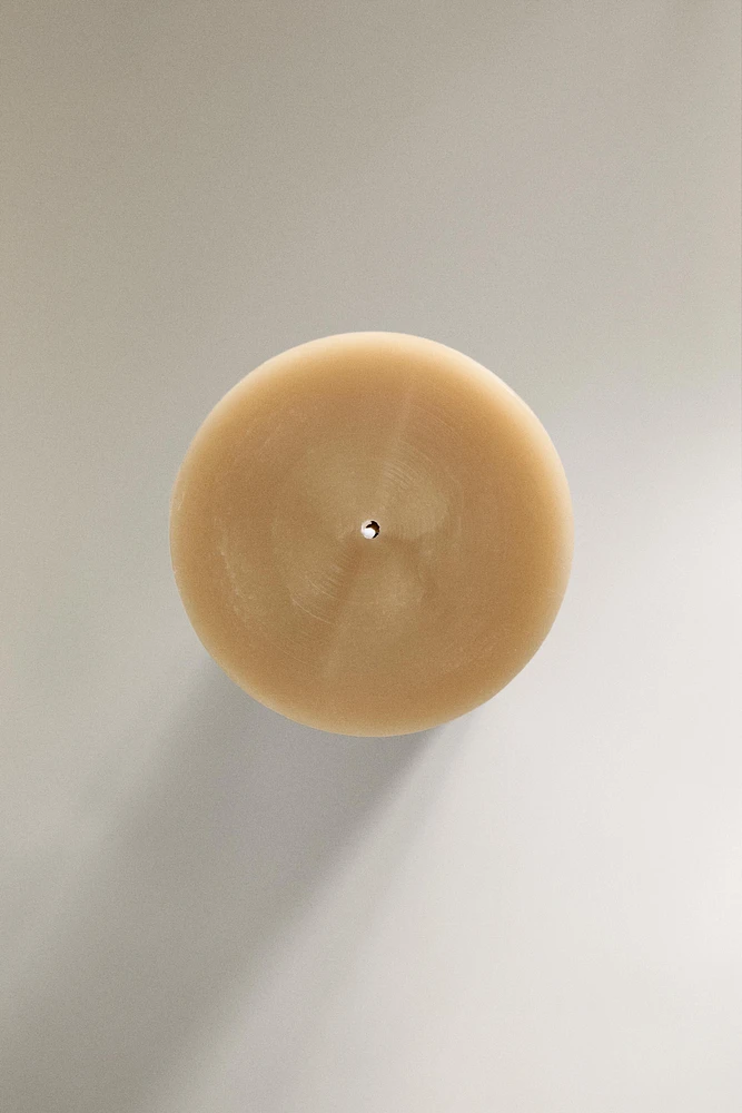 LONG CYLINDRICAL DECORATIVE CANDLE