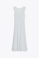 ROBE LONGUE MÉTALLISÉE