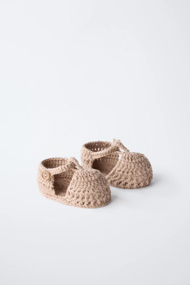 CHAUSSONS EN COTON