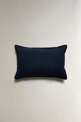 WASHED LINEN THROW PILLOW COVER