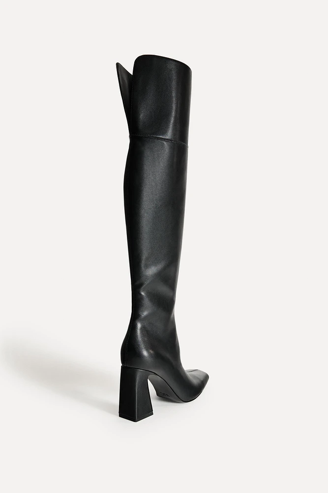 LEATHER HEELED XL BOOTS 50TH ANNIVERSARY