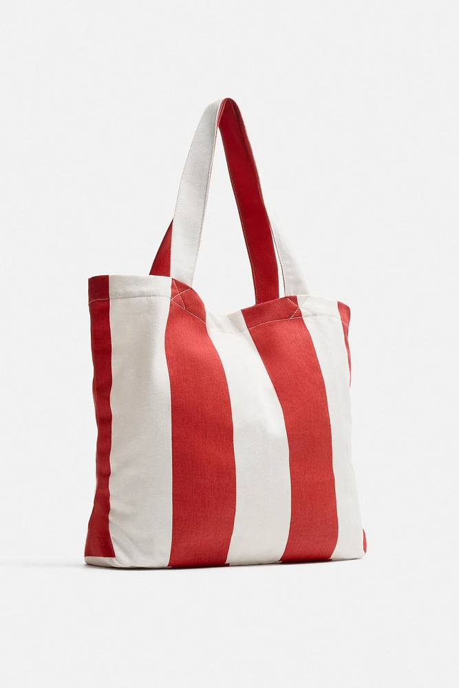FABRIC SHOPPER BAG