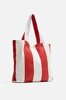FABRIC SHOPPER BAG