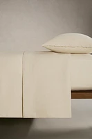 DRAP-HOUSSE LIN LAVÉ | 30 CM DE HAUT (140 GXM²)