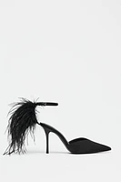 FEATHER FANTASY HEELS
