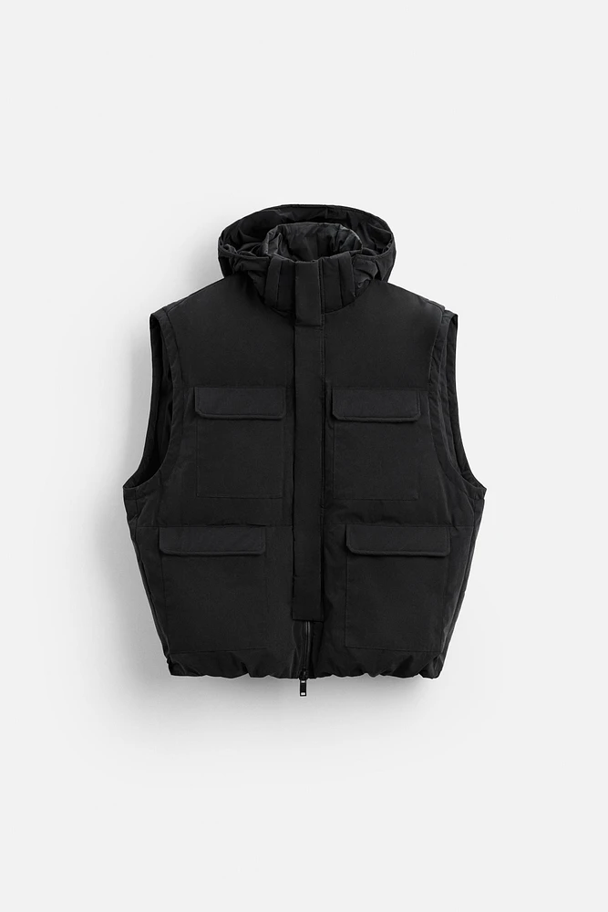 WATER REPELLENT PUFFER VEST