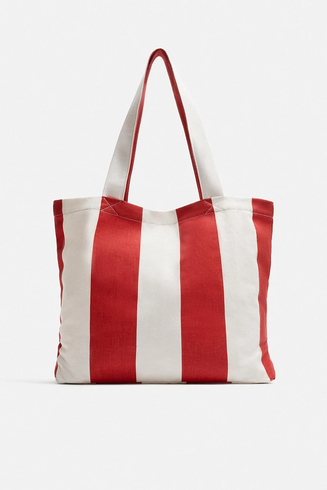 FABRIC SHOPPER BAG
