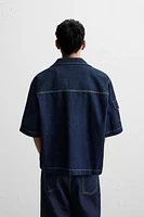 CHEMISE EN JEAN À POCHES