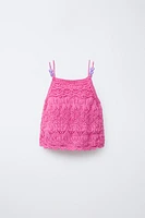 BEADED KNIT TOP