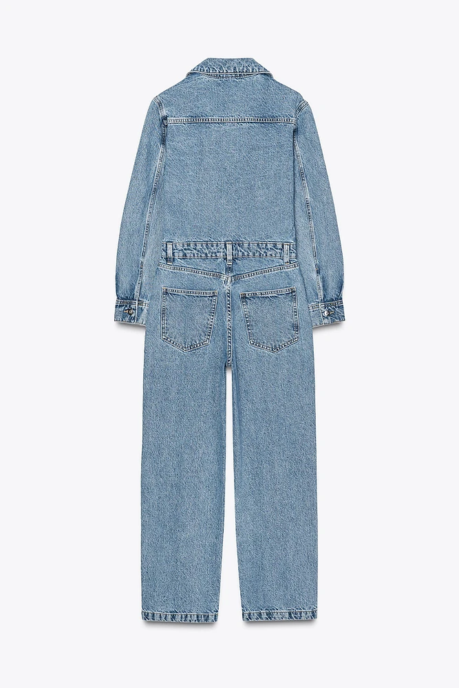 Z1975 LONG DENIM JUMPSUIT