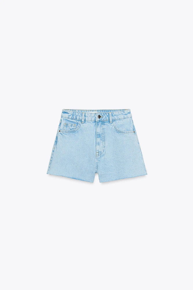 SHORT Z1975 EN JEAN TAILLE HAUTE