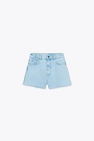 SHORT Z1975 EN JEAN TAILLE HAUTE