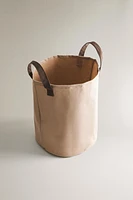 SAC FEUILLES COTON JARDIN