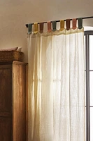 MEDIUM OPACITY COTTON MUSLIN CURTAIN