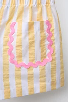 BERMUDA RAYURES ONDULINE CASA LAWA © X ZARA KIDS