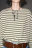 STRIPED LONG SLEEVE T-SHIRT
